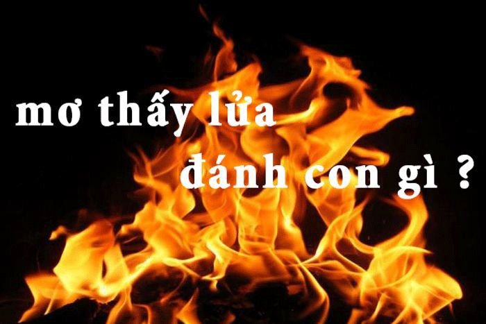 Lửa số mấy? Mơ thấy lửa đánh số đề con gì?
