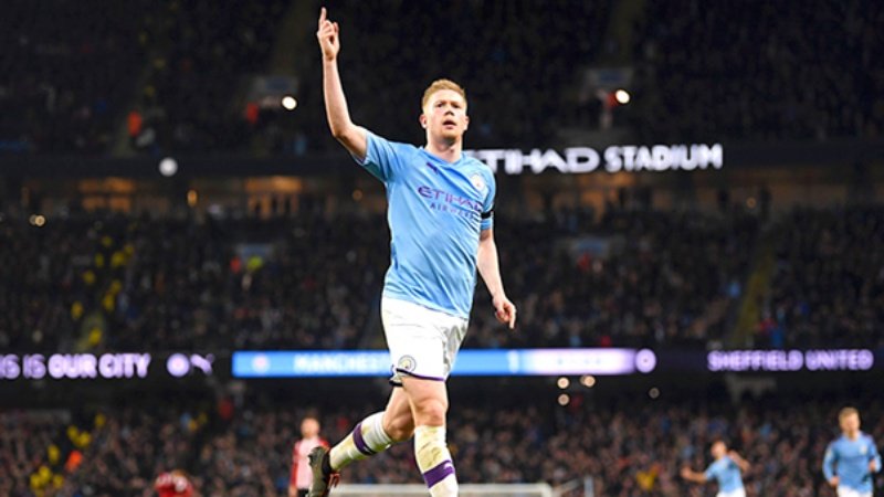 Kevin De Bruyne là cầu thủ người Bỉ có mức lương cao nhất