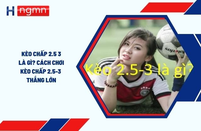 kèo chấp 2.5 3 là gì