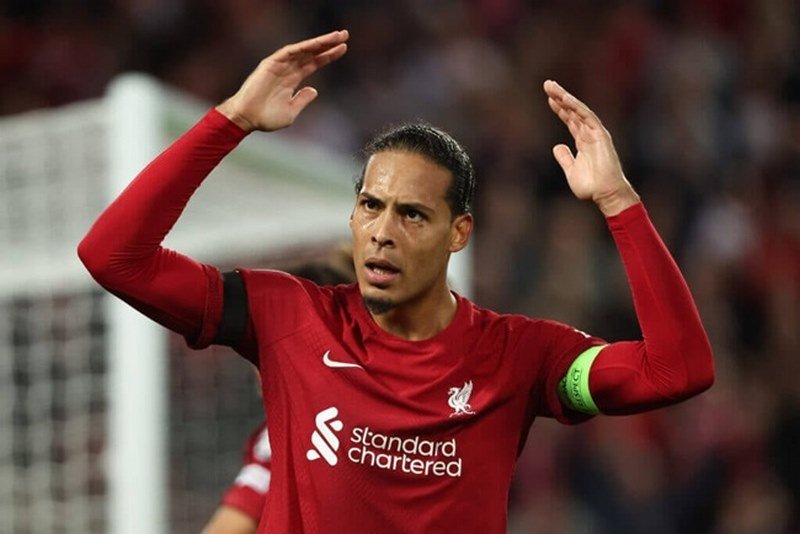 Đội trưởng Virgil van Dijk của CLB Liverpool 2023