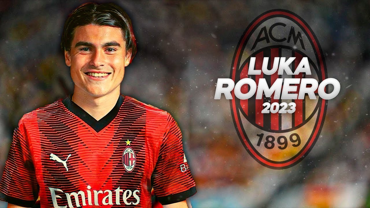 Luka Romero chơi ở vị trí tiền vệ tấn công cho câu lạc bộ Serie A AC Milan