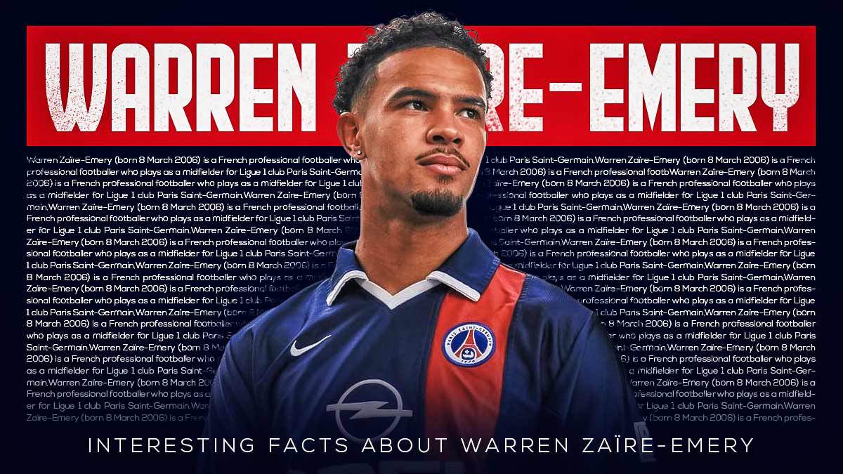 Zaire Emery trưởng thành từ học viện Paris Saint-Germain
